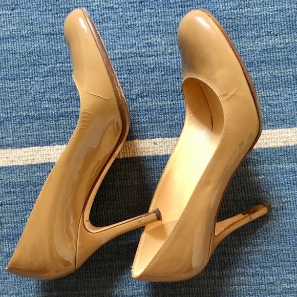 Kate Spade Karolina Pump Camel Patent Leather - Picture 3 of 8